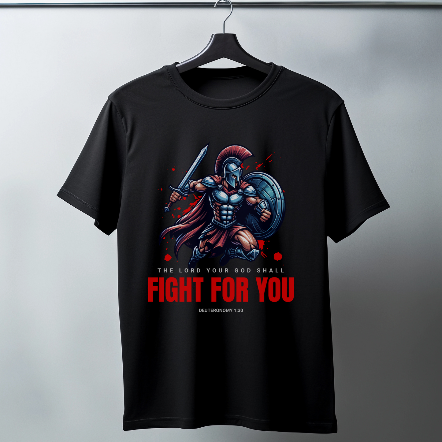 Christian tshirts for men, mens warrior shirt