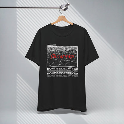 Dont Be Deceived Men's Alternative Christian Streetwear T-shirt