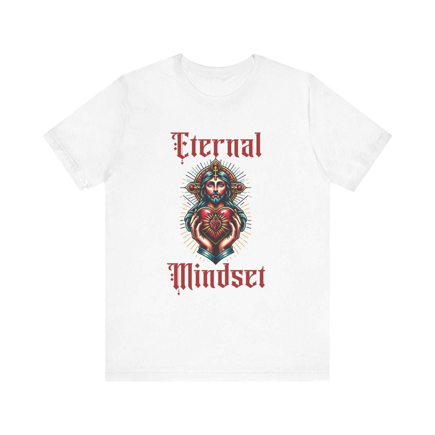 cool christian streetwear white short sleeve jesus tshirt