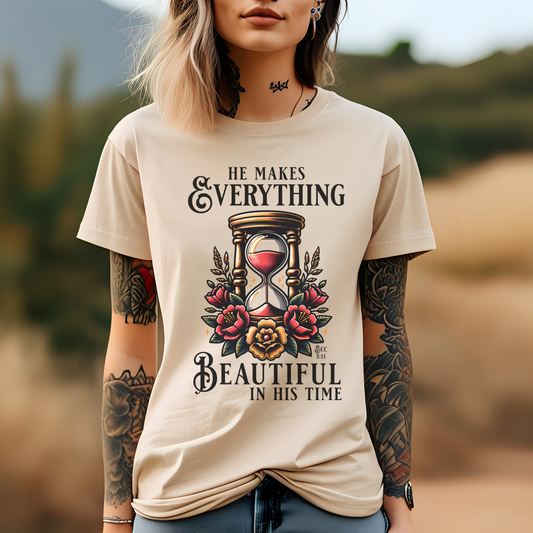 He Makes Everything Beautiful-Unisex Alternative Christian T-Shirt