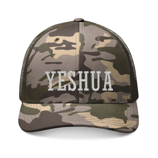 mens camo yeshua streetwear hat