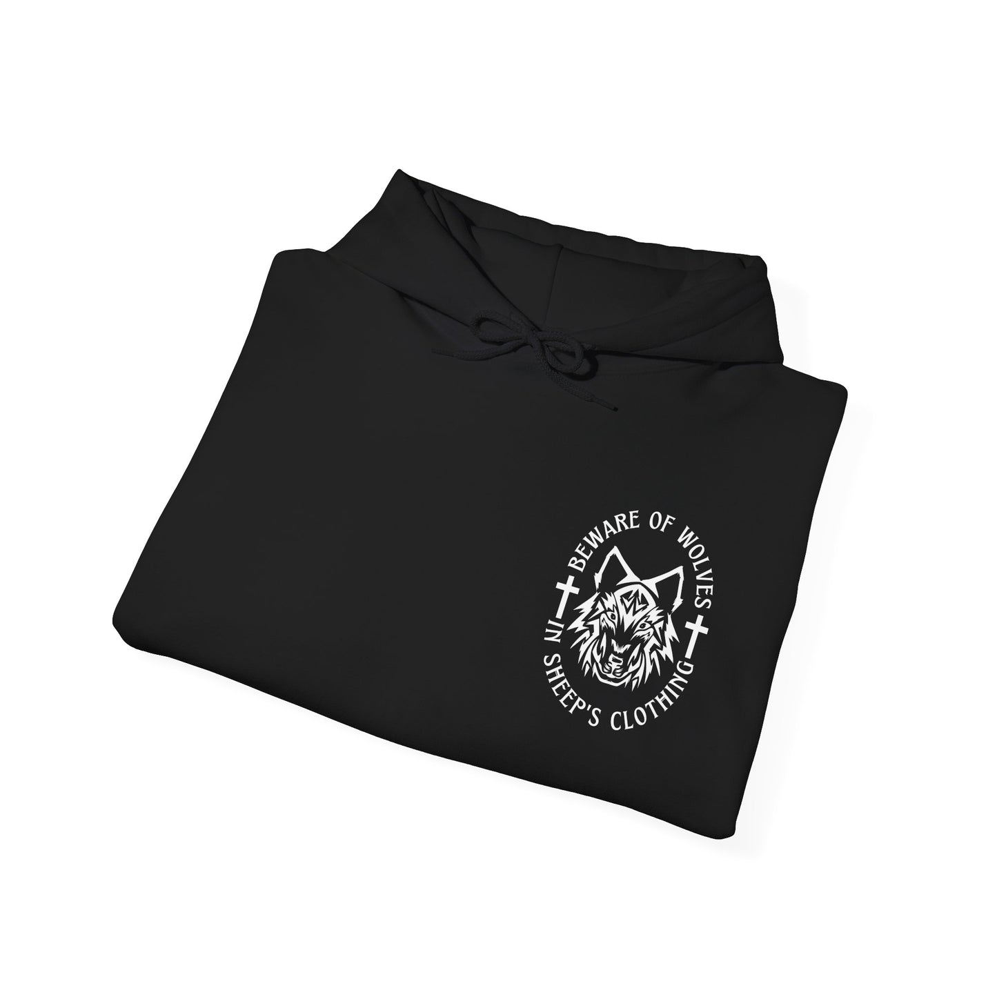 Beware of Wolves Hoodie- Alternative Christian Streetwear
