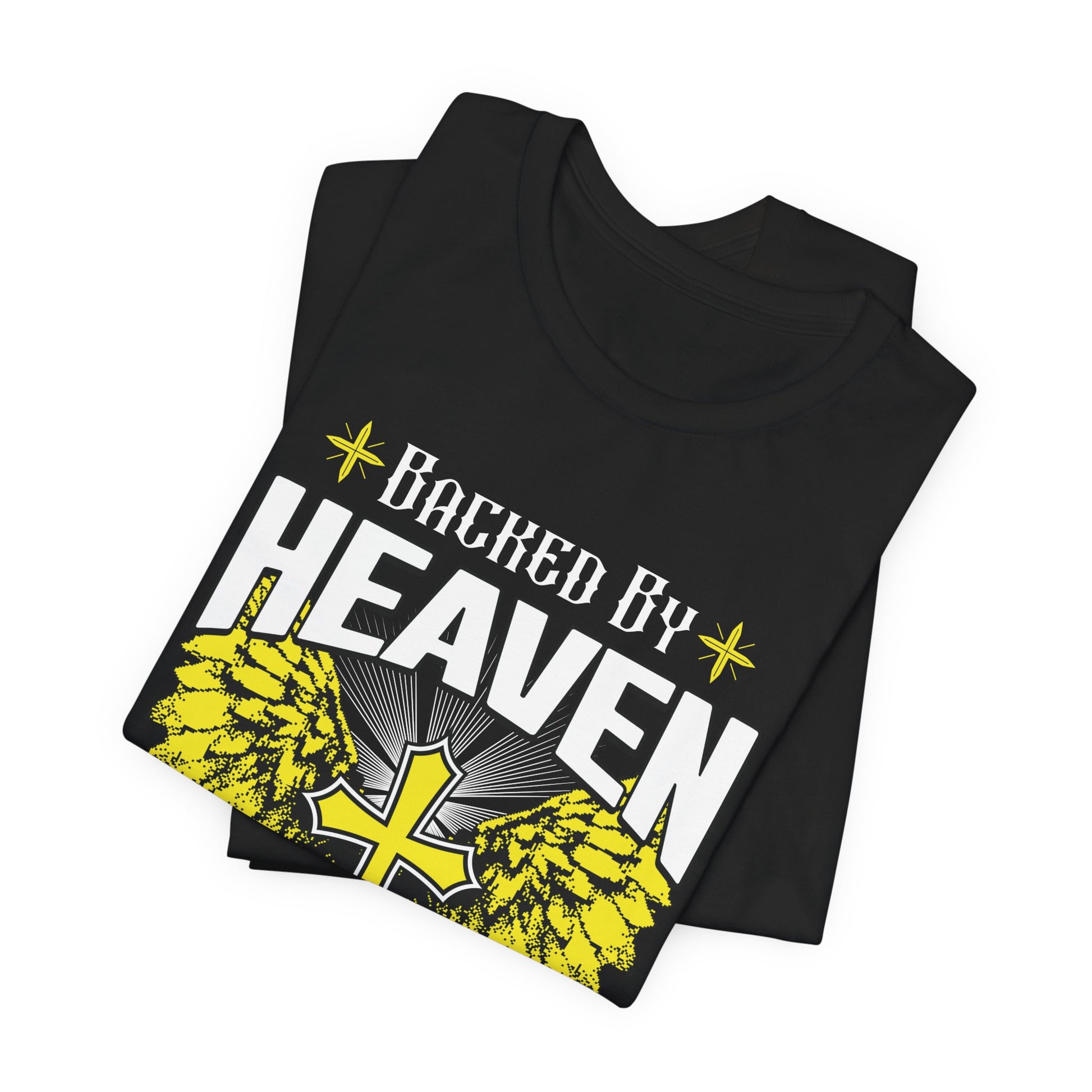 folded cool christian shirt front design