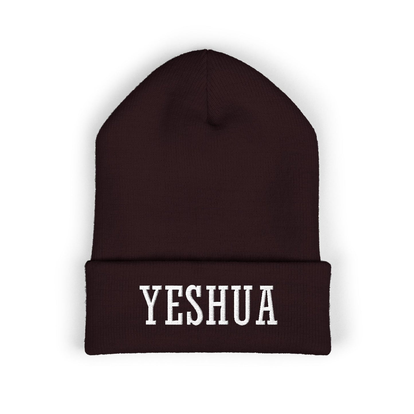 Embroidered YESHUA Classic Cuffed Beanie