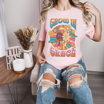 best selling womens christian tshirt grow in grace