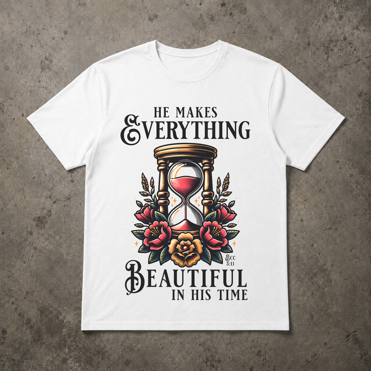 He Makes Everything Beautiful-Unisex Alternative Christian T-Shirt