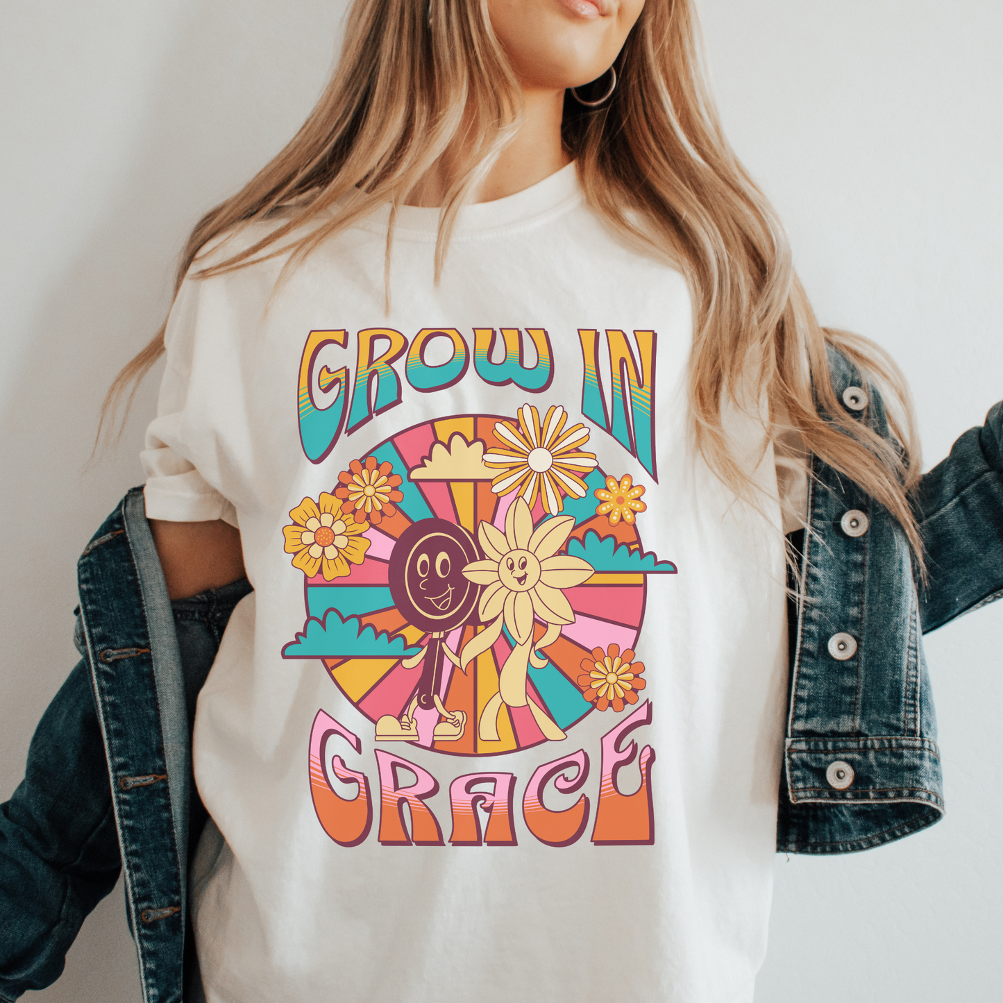 Grow In Grace- Women's Christian T-Shirt