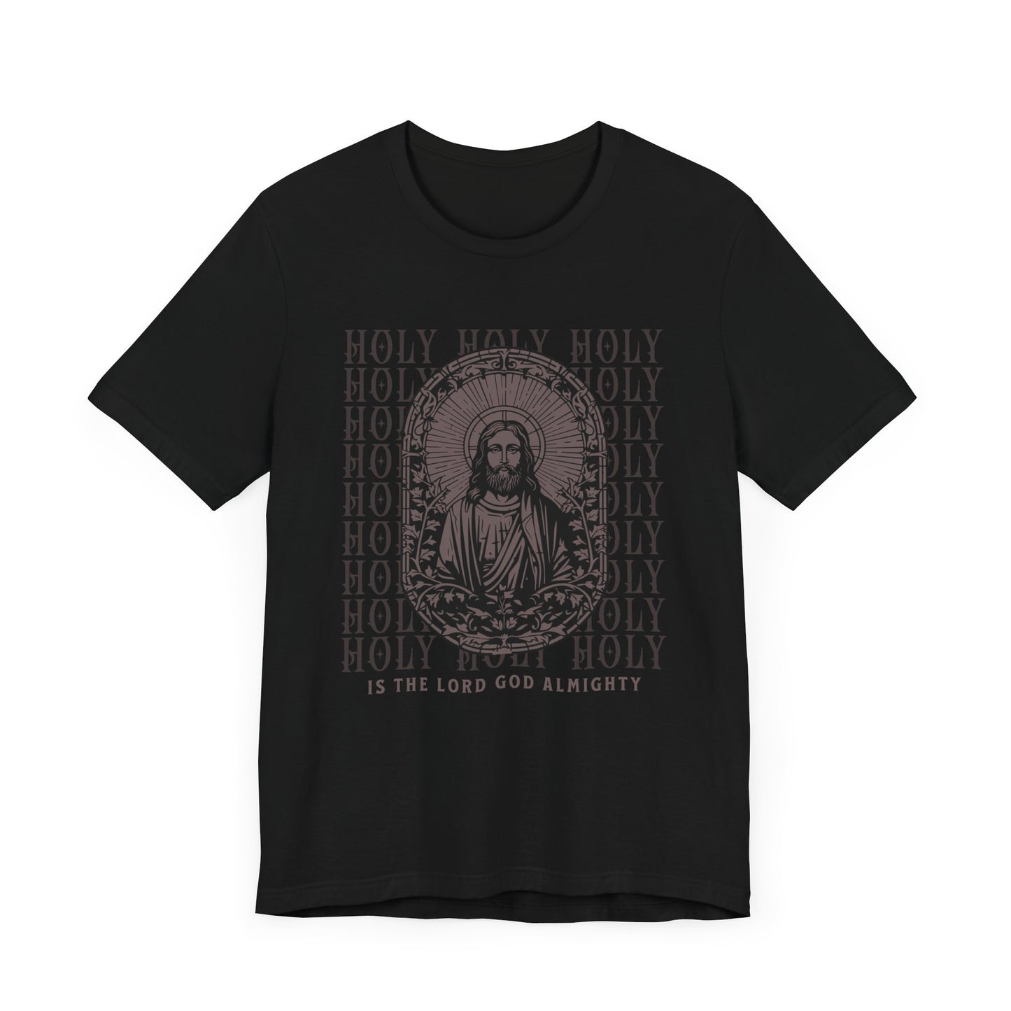 Unisex Holy Is The Lord God Almighty Faded Alternative Christian T-shirt