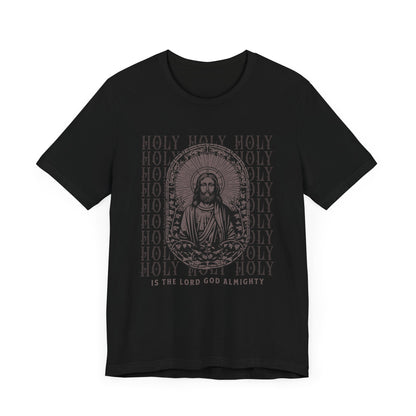 Unisex Holy Is The Lord God Almighty Faded Alternative Christian T-shirt