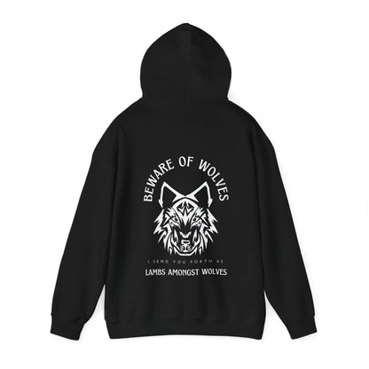 Beware of Wolves Hoodie- Alternative Christian Streetwear