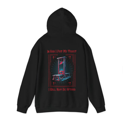Unisex "In God I Put My Trust" Guillotine Alternative Christian Streetwear Hoodie