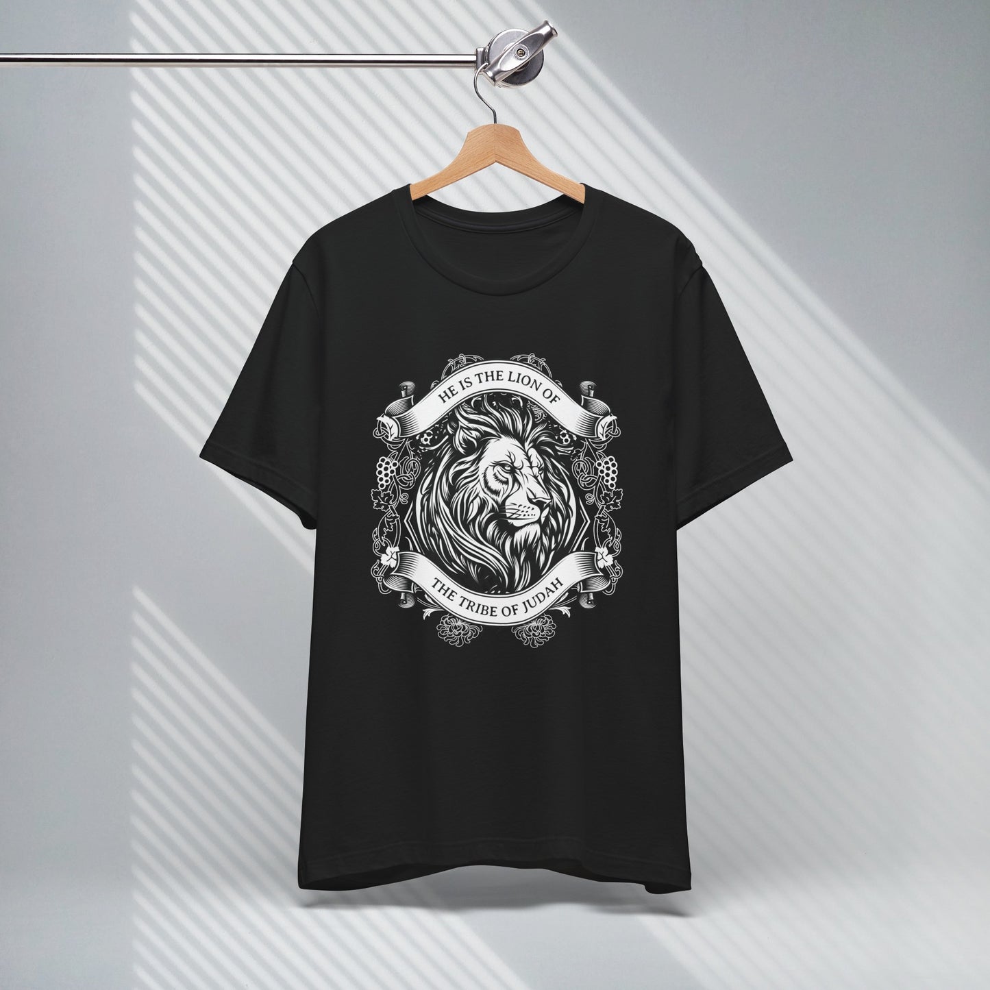 Men's Lion Of Judah T-Shirt Christian Streetwear