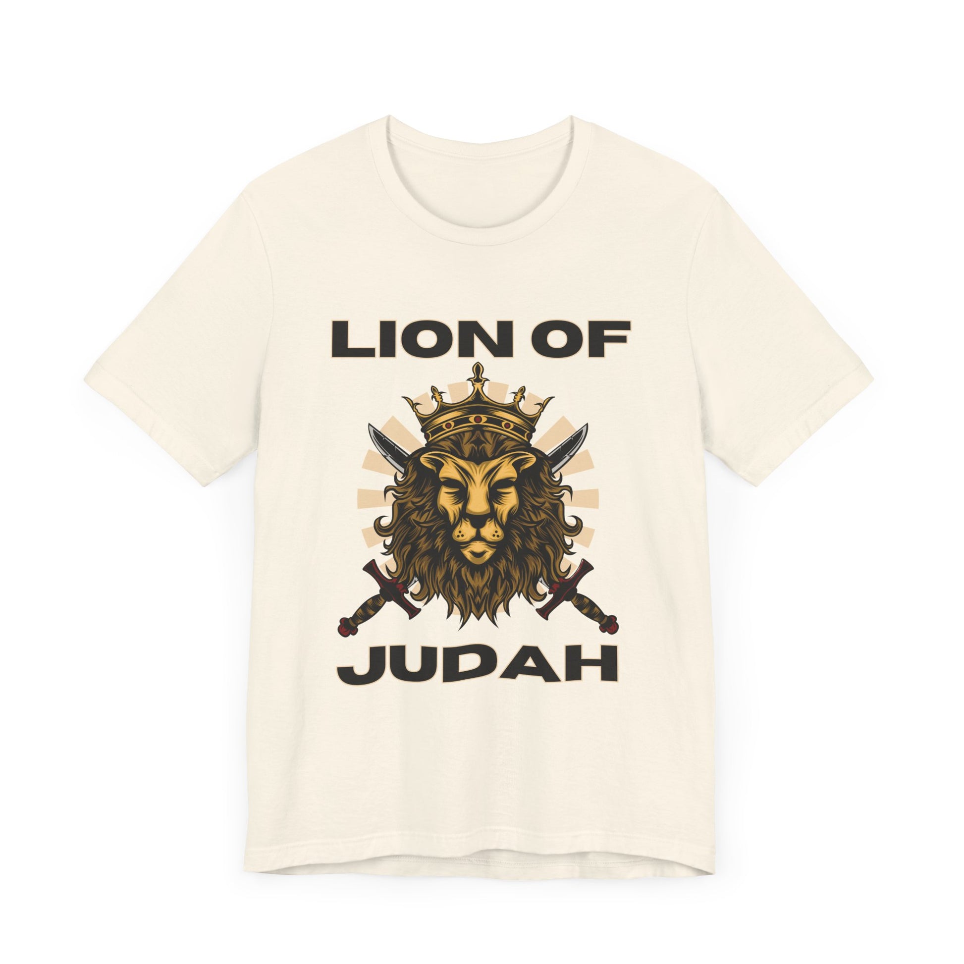 tan lion jesus shirt
