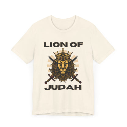 tan lion jesus shirt