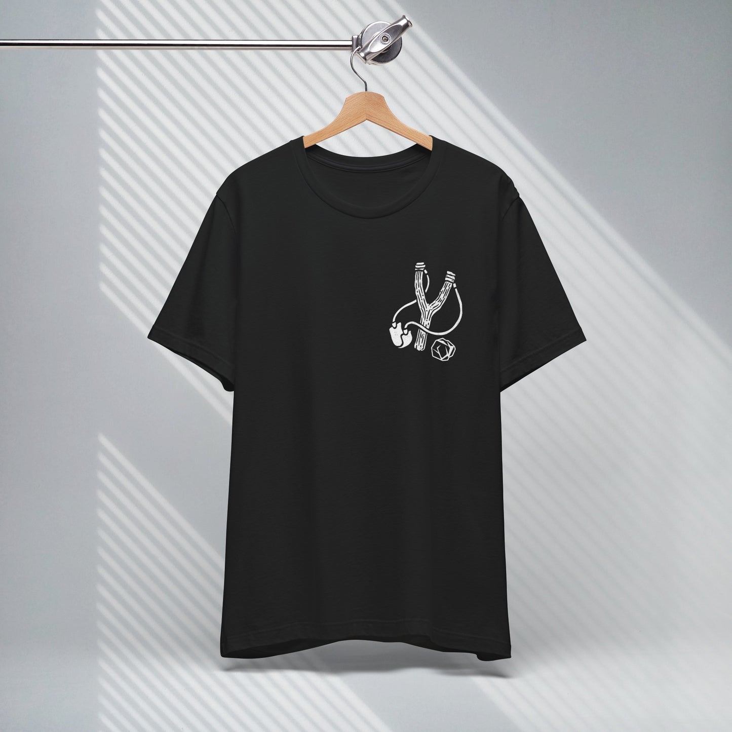 Defeat Your Giants-Men's Christian T-Shirt