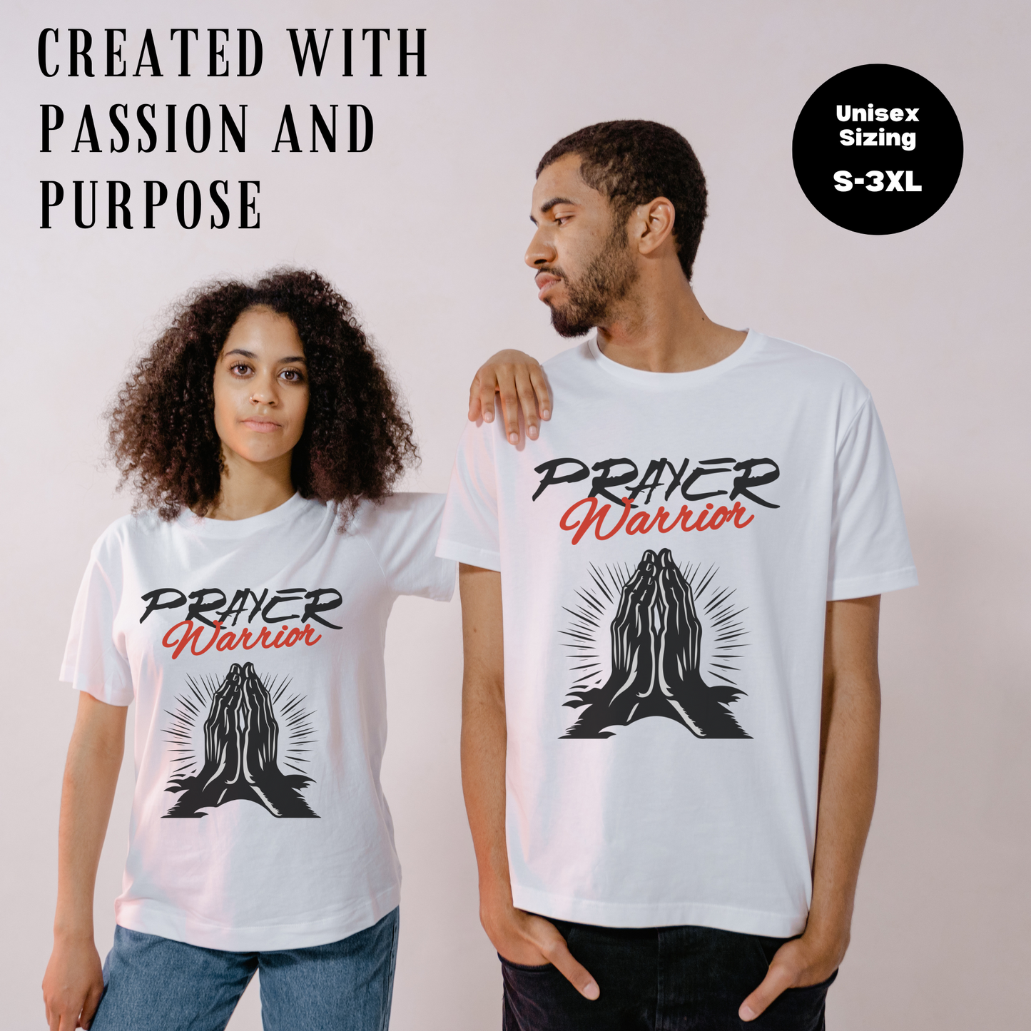 Unisex Christian Prayer Warrior T Shirt