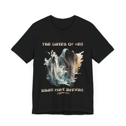 Gates Of Hell Shall Not Prevail, Men's Christian Graphic T-Shirt