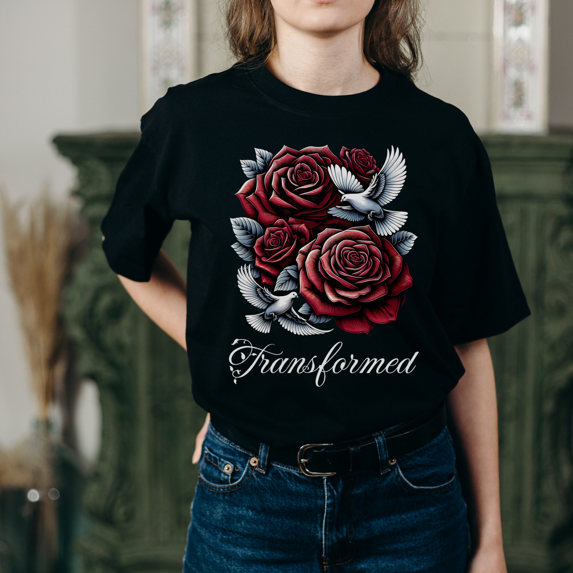 tattoo style christian tshirt alt christian clothing 