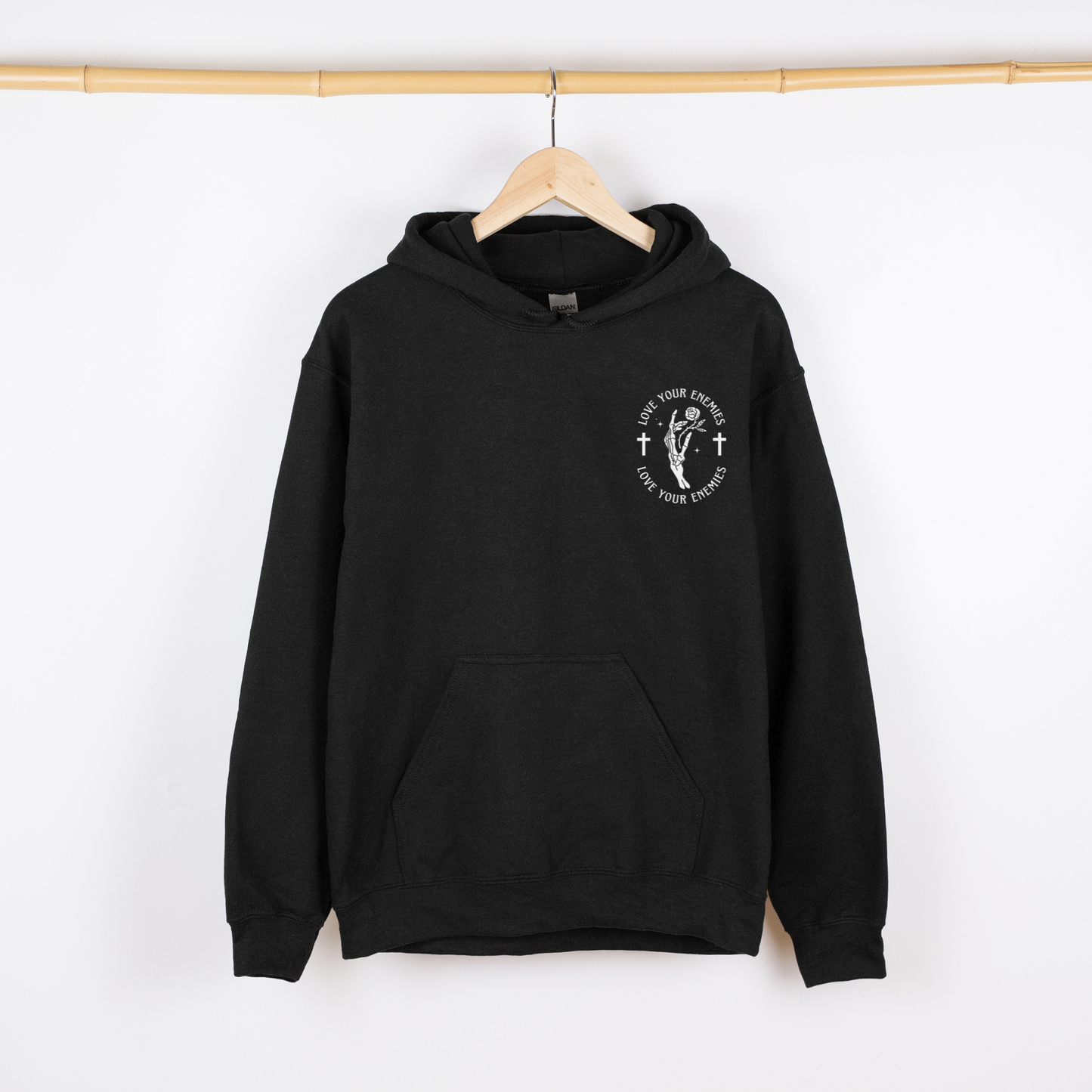 Unisex Love Your Enemies Hoodie - Alternative Christian Streetwear