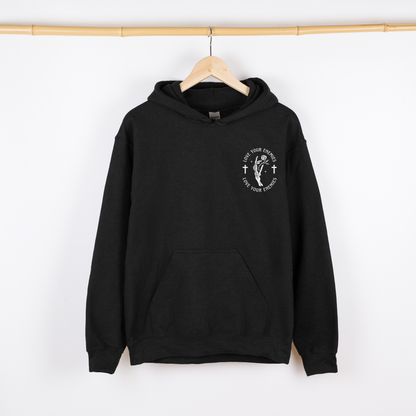 Unisex Love Your Enemies Hoodie - Alternative Christian Streetwear