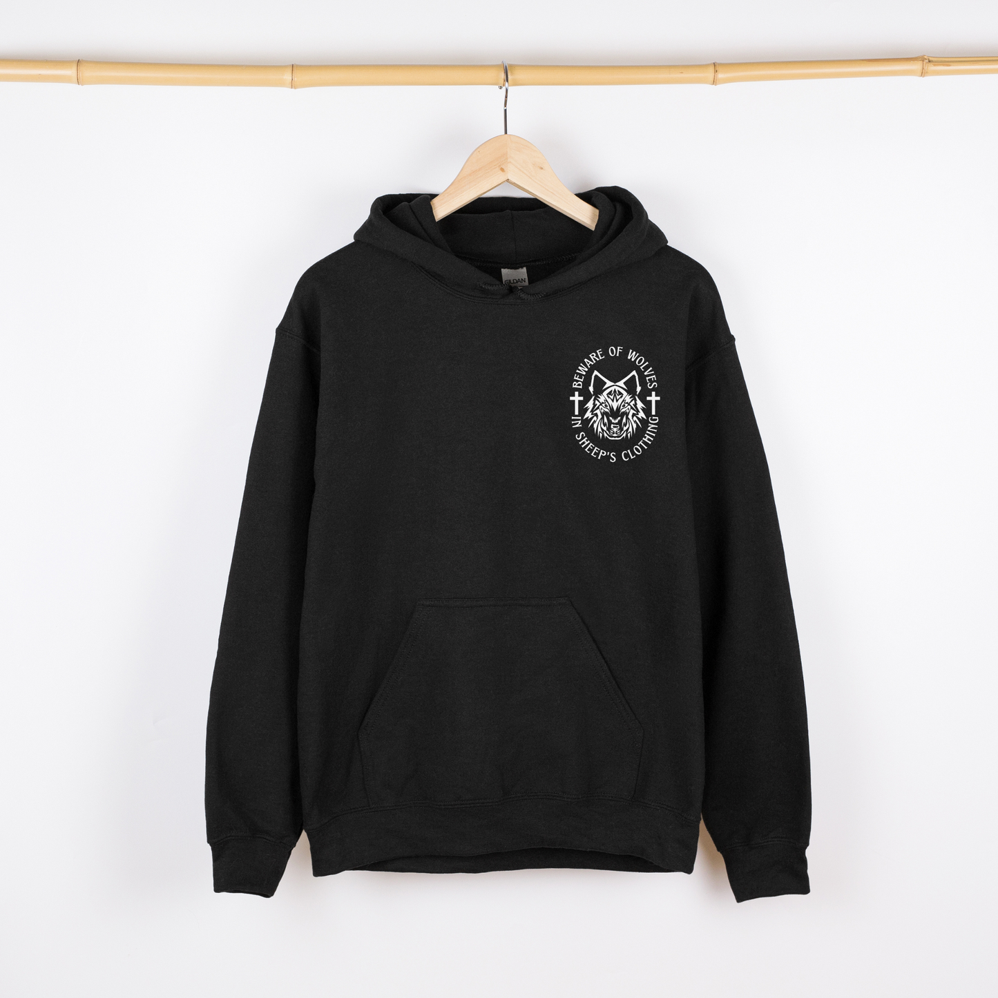 Beware of Wolves Hoodie- Alternative Christian Streetwear