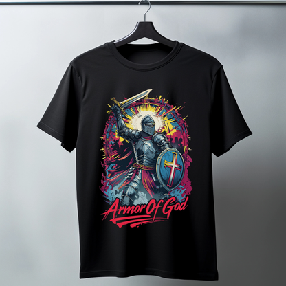 mens christian tshirt armor of god
