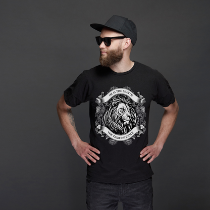 mens jesus shirt, mens lion of judah apparel