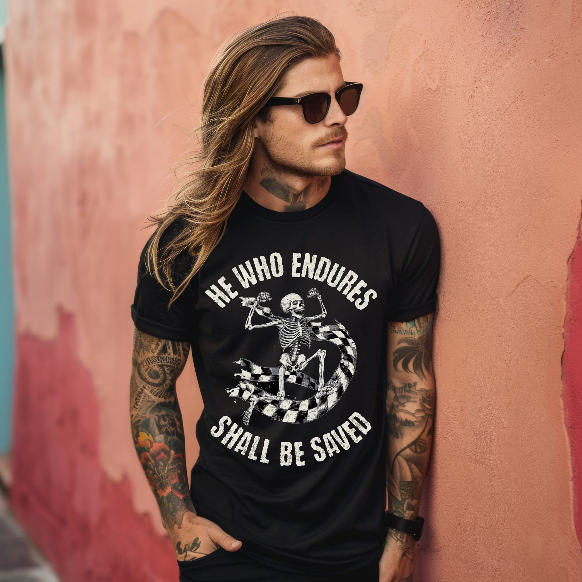 christian streetwear clothing brand, black crewneck christian tshirt
