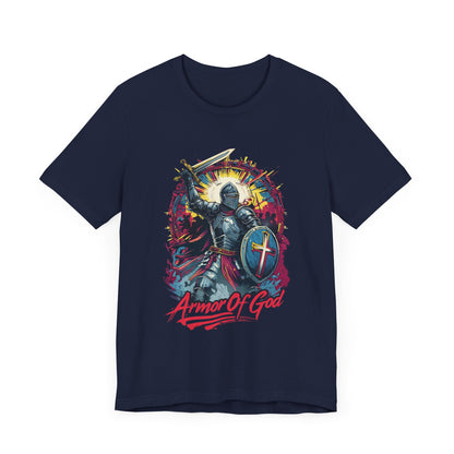 Men's Armor Of God Christian Graphic Tee- Christian Streetwear