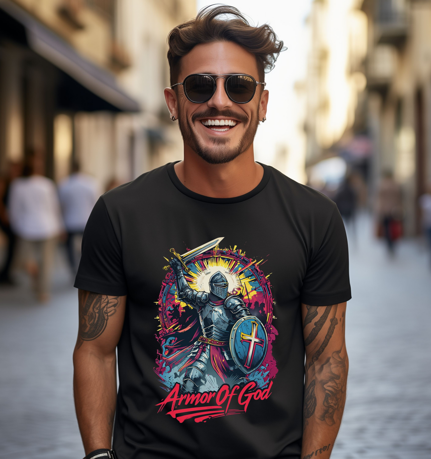 mens christian graphic tshirt