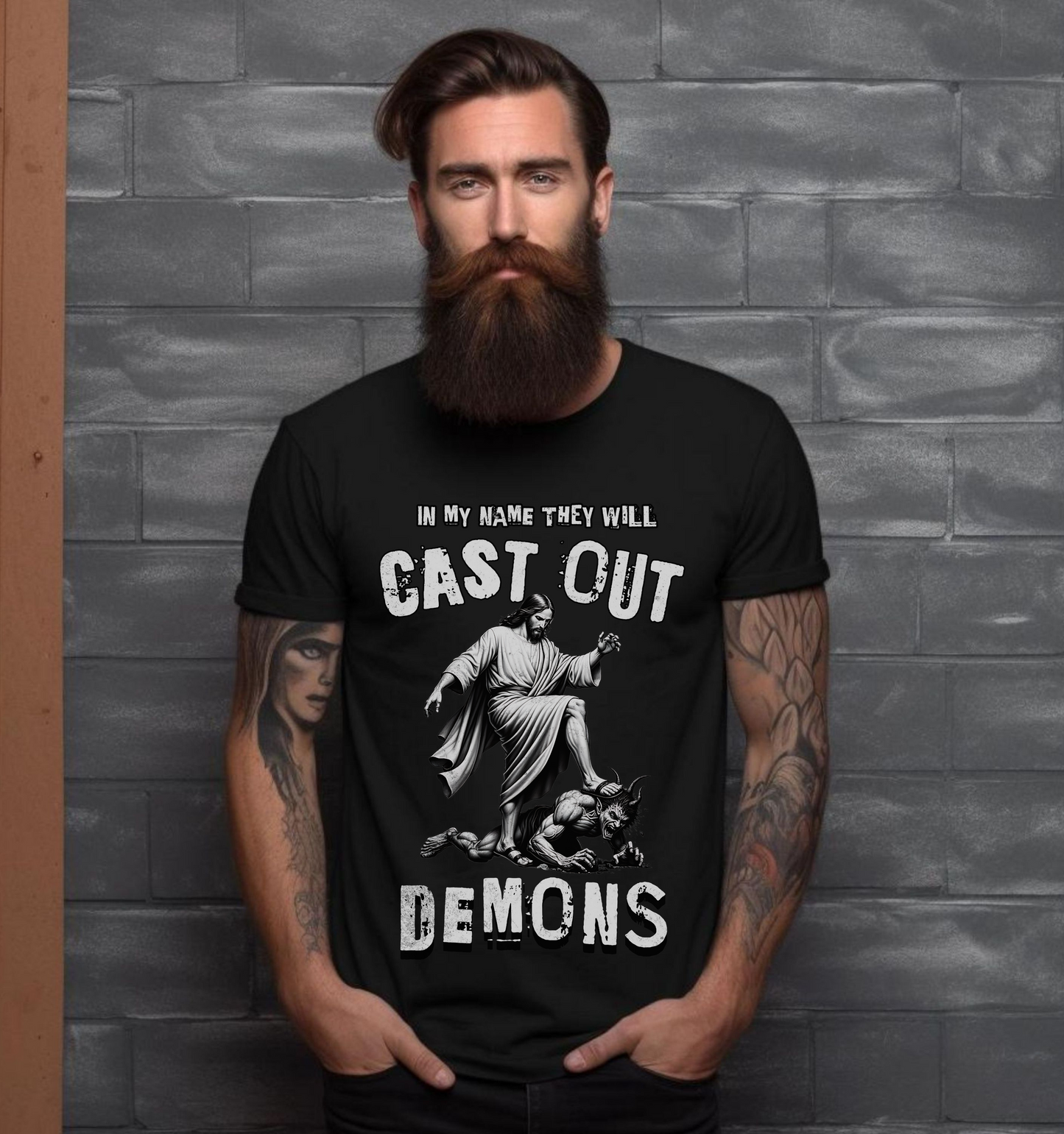 They Will Cast Out Demons-Deliverance T-Shirt