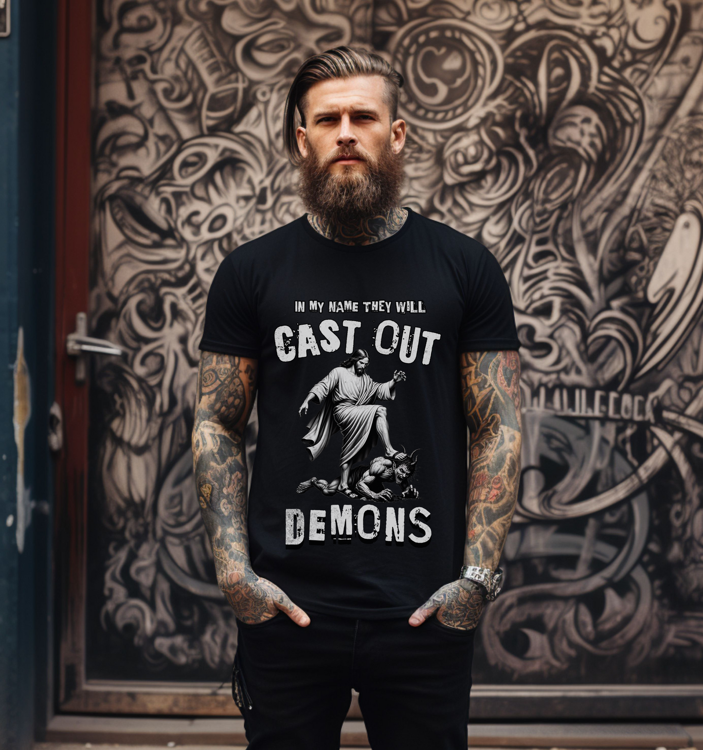 They Will Cast Out Demons-Deliverance T-Shirt