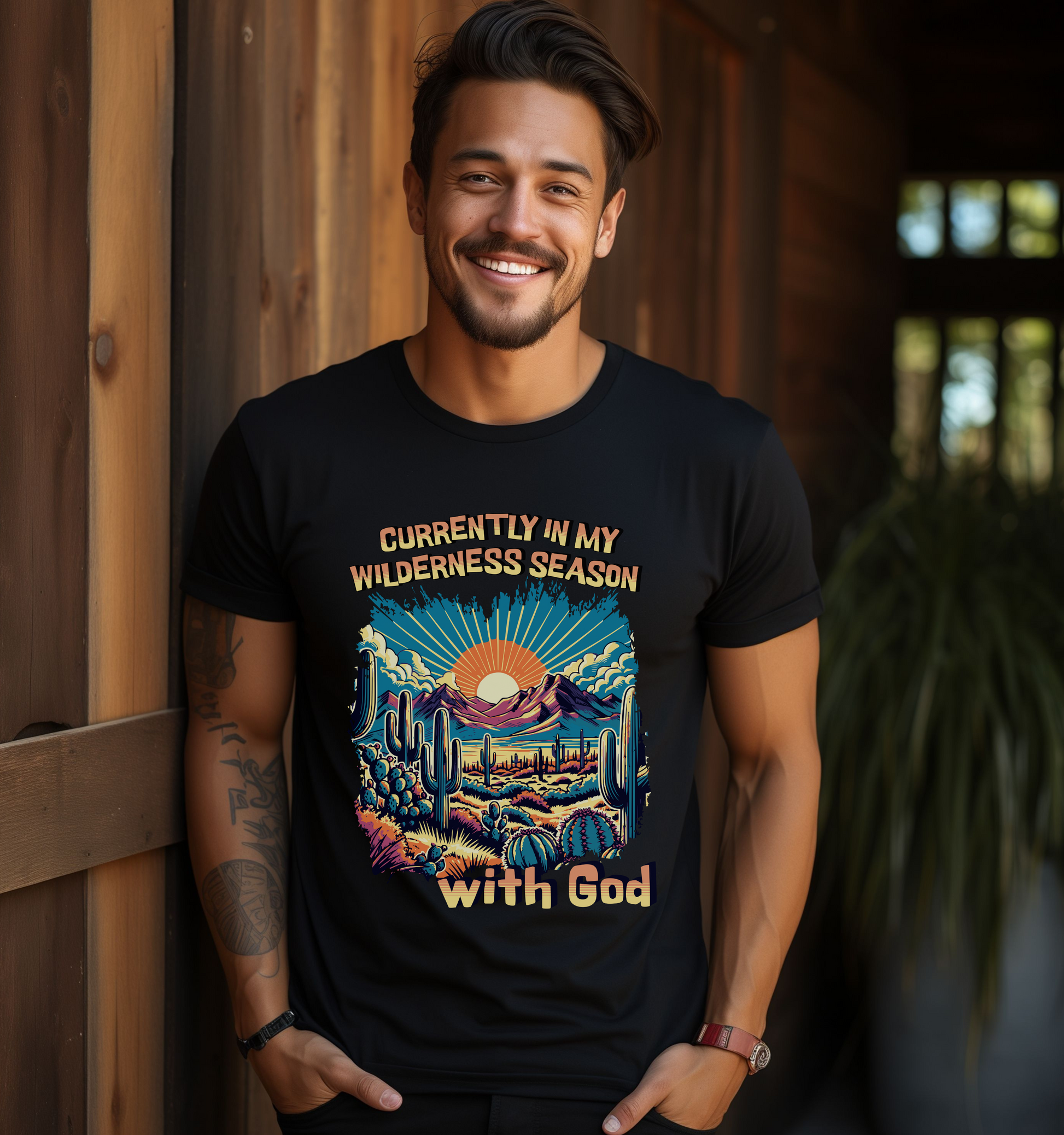 graphic wilderness season christian t shirt for men and women