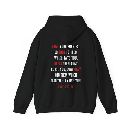 Love Your Enemies Hoodie - Alternative Christian Streetwear