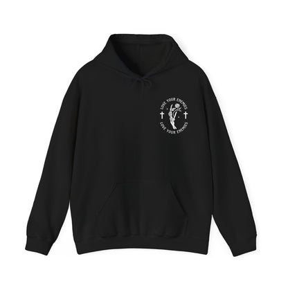 Love Your Enemies Hoodie - Alternative Christian Streetwear
