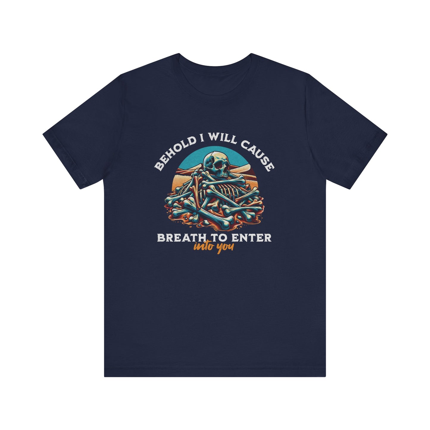 Ezekiel 37:5 Christian Streetwear Graphic T-Shirt