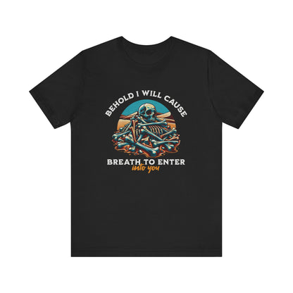 Ezekiel 37:5 Christian Streetwear Graphic T-Shirt