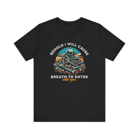 Ezekiel 37:5 Christian Streetwear Graphic T-Shirt