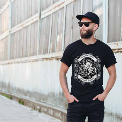Men's Lion Of Judah T-Shirt Christian Streetwear