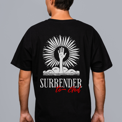 Surrendered To God-Christian Streetwear Tee