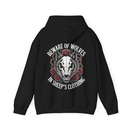 Beware of Wolves in Sheep’s Clothing – Christian Streetwear Hoodie