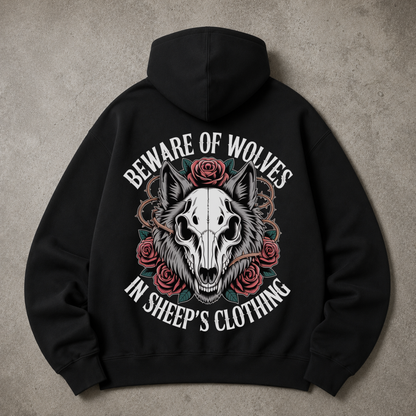 Beware of Wolves in Sheep’s Clothing – Christian Streetwear Hoodie