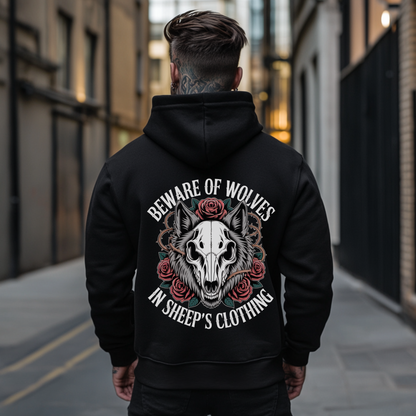 Beware of Wolves in Sheep’s Clothing – Christian Streetwear Hoodie