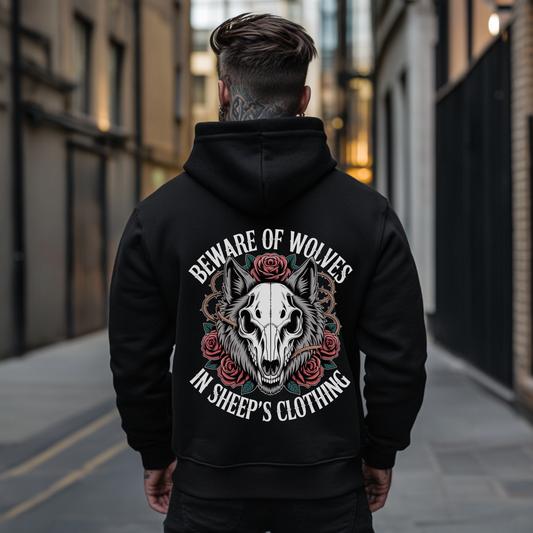 Beware of Wolves in Sheep’s Clothing – Christian Streetwear Hoodie