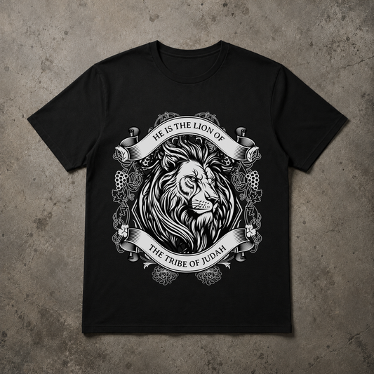 Lion Of Judah T-Shirt Christian Streetwear