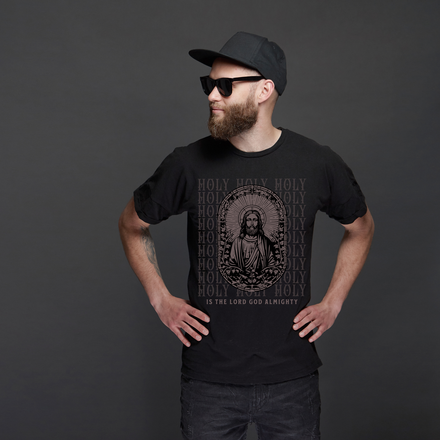 mens religious christian tshirt, bible verse shirt, revelation bible tshirt