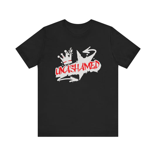 “Unashamed” Christian Streetwear Tee Black