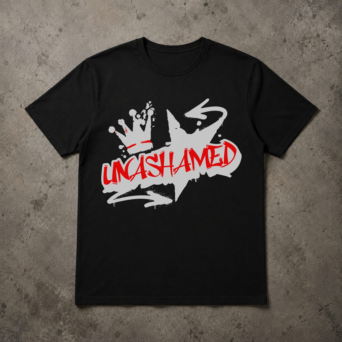 “Unashamed” Christian Streetwear Tee